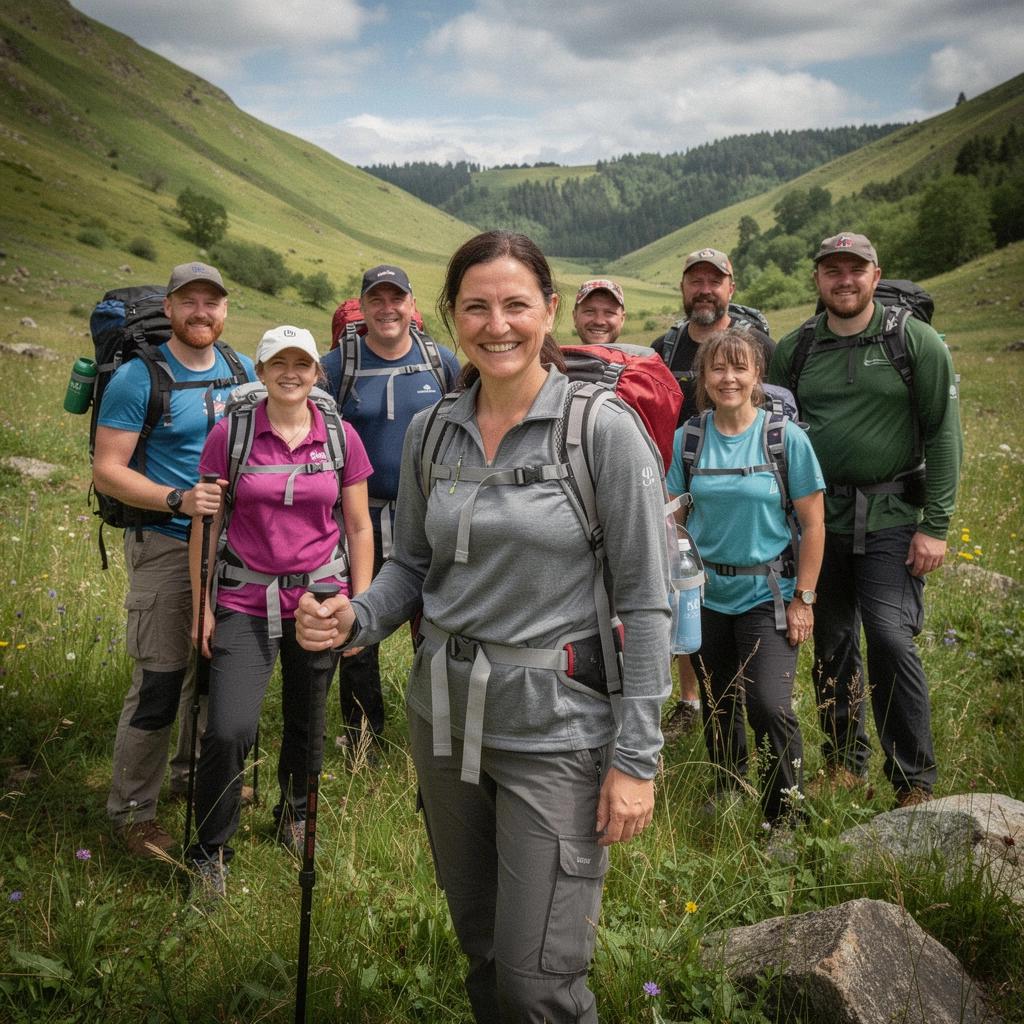 Спокойное озеро с отражением гор на поверхности воды.